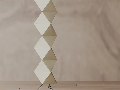 Modern floor lamp 3d model
