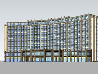 New Classical Hotel 3d model