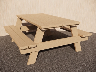 Modern picnic table outdoor tables and chairs outdoor tables and chairs outdoor camping table 3d model