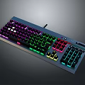 RGB Backlit Mechanical Keyboard Featuring Ergonomic Layout Durable Aluminum Frame And Customizable LED Colors