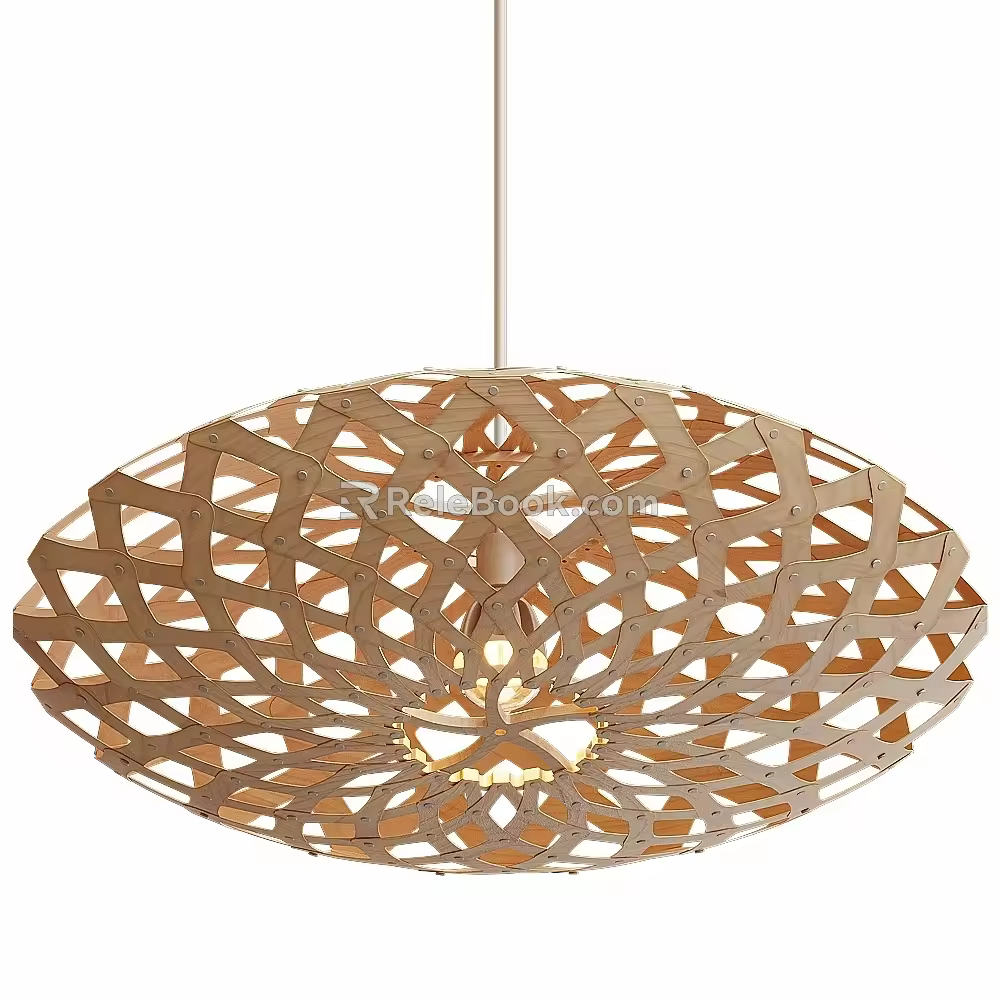 Chandelier FLAX 3d model