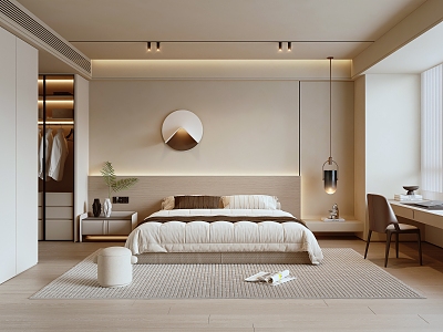 Modern Bedroom 3d model