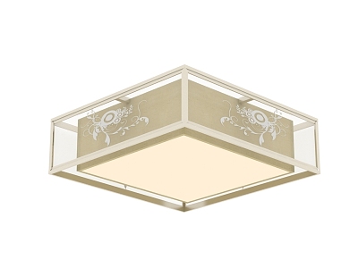 New Chinese ceiling lamp 3d model