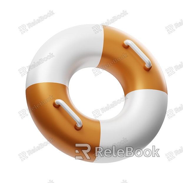 Swimming Buoy Lifebuoy Inflatable Toy Swimming Equipment model