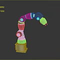 Robot Arm Mechanical Arm Robot Arm Robot Head Robot Parts Robot Hand Manipulator 3d model