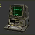 Classical Computer Antique Computer Antique Old Computer Old Computer Old Computer Retro Computer 3d model