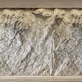 Natural Stone Wall With Rough Texture And Earthy Pattern For Interior Decor