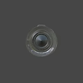 Detailed 3D Render Of Aircraft Engine Turbine With Metallic Blades And Casing