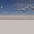 Decorative Architectural Sculpture With Intricate Patterns On White Plaster Cornice