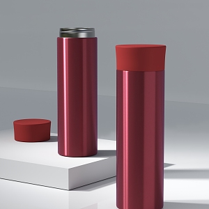 Modern thermos cup 3d model