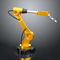 Modern Robot Arm Robot Arm Mechanical Arm Robot Arm Robot Head 3d model