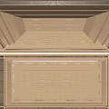 Ceiling Grille Ceiling Wooden Ceiling Special-shaped Ceiling Log Ceiling 3d model
