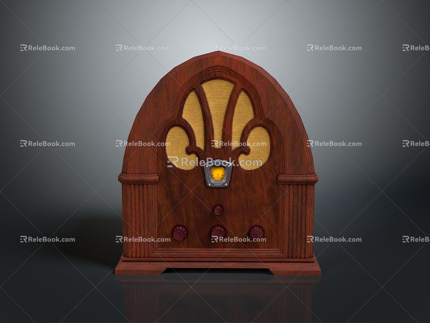 Radio Portable Radio Desk Radio Full Band Radio AC Radio 3d model