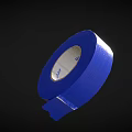 Blue Masking Tape Roll With Strong Adhesive For Home And Office Use