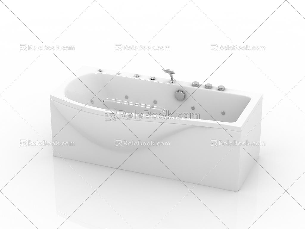 Modern Bathtub 3d model