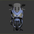 Stylish Modern Light Blue Scooter Featuring Sleek Aerodynamic Design And Dark Seat