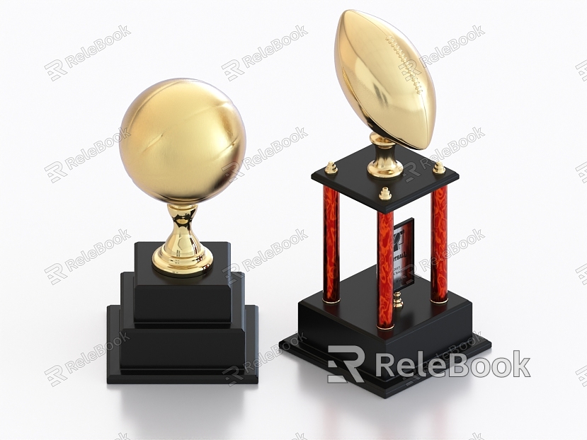 Trophy Basketball Trophy Medal Football Trophy model