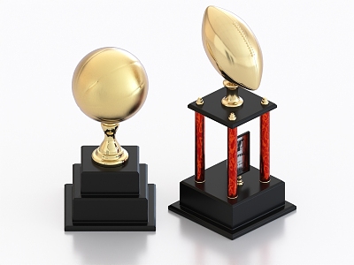 Trophy Basketball Trophy Medal Football Trophy model