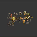 Modern Box Container 3d model