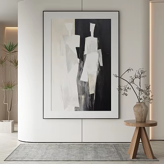 decorative painting 3d model