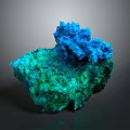 Vibrant Blue Green Aquatic Coral Colony With Natural Marine Habitat Features