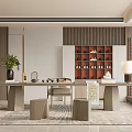 New Chinese Style Study 3d model