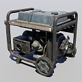 Old gasoline generator 3d model