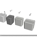 Modern Mop Sinks In Various Colors With Wall Mounted Faucets