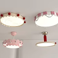 Children's room ceiling lamp 3d model