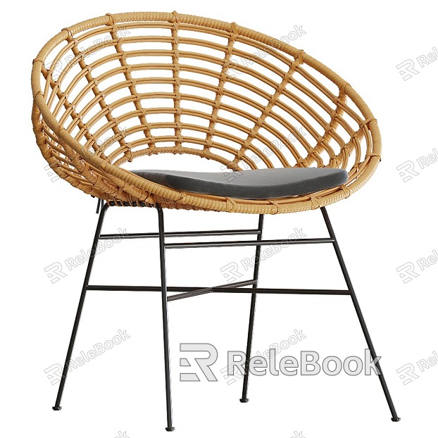 Leisure Chair Outdoor Chair Rattan Chair Bar Chair Coffee Chair model