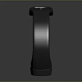 Gray Fashion Smart Fitness Band With Silicone Strap And Digital Step Time
