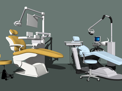 Modern Dental Chair Hospital Dentist Equipment Chair model