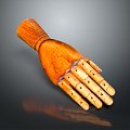 Wooden hand model hand gesture hand palm hand hand hand medical teaching aids medical supplies medical teaching aids 3d model