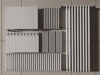 Modern Radiators Household Radiators 3d model