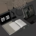 Modern Tablet Watch 3d model