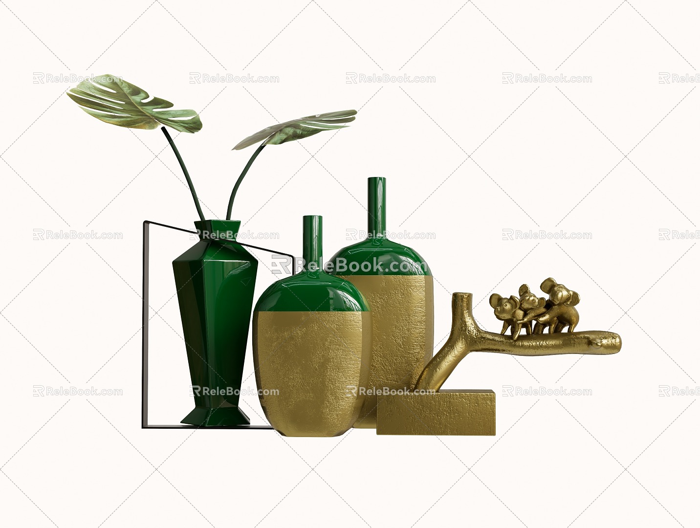 Decorative ornaments 3d model