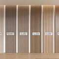 Various Colored Wall Panels For Interior Decoration