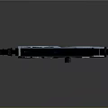 Advanced Modern Tactical Gun Featuring Metal Build Ergonomic Grip And Rail System