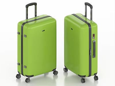 Luggage luggage case trolley luggage case trolley luggage case 3d model