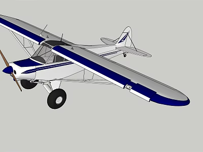 modern aircraft 3d model modern aircraft 3d model