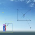 Offshore Drilling Platform With Pile Driver Jetty Wooden Piles And Coastal Island