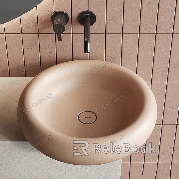 wash basin wash basin mirror minimalist faucet model