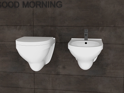 Bathroom toilet 3d model