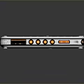 Portable External Hard Drive With Sleek Black Orange Design USB 3.0 High Capacity Durable Casing