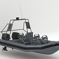 Rubber boat, kayak, lifeboat, motorboat, speedboat, yacht, small boat, fishing boat, fishing boat, inflatable boat 3d model