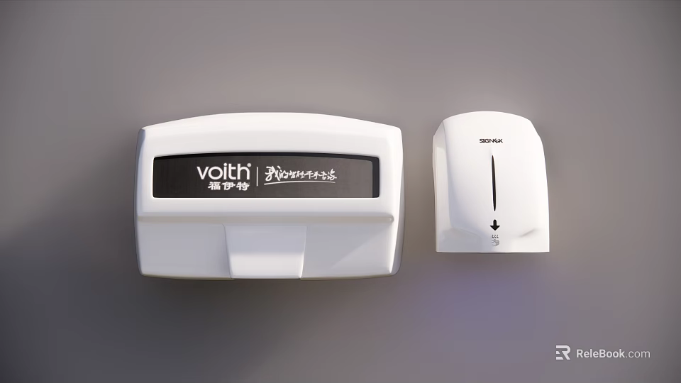Automatic Modern White Volith Plowress Commercial Hand Cleaning Equipment with Sleek Design 3d model 