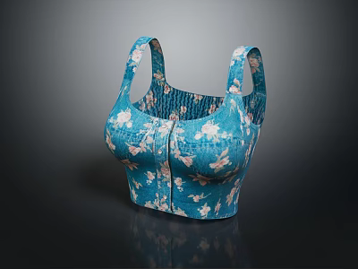 Modern Underwear Bra Full Cup Bra Strapless Bra 3d model