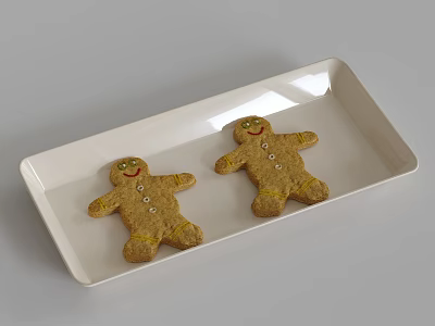 Snacks Bread Dessert 3d model Snacks Bread Dessert 3d model