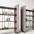 Modern Minotti Bookshelf 3d model