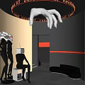 Modern Aisle Bar Aisle 3d model